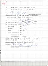 Lot of Hall of Famers Ted Williams Museum Contracts (10) (JSA)
